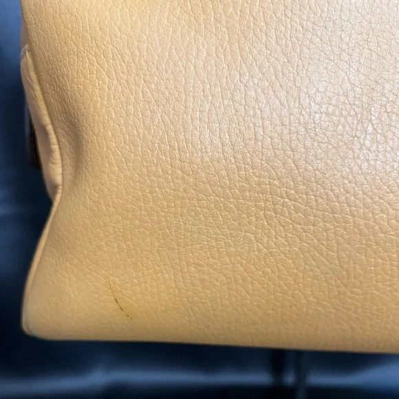 Loewe Anagram Leather Handbag w/ Brown Leather Straps - Vintage - Picture 15 of 16